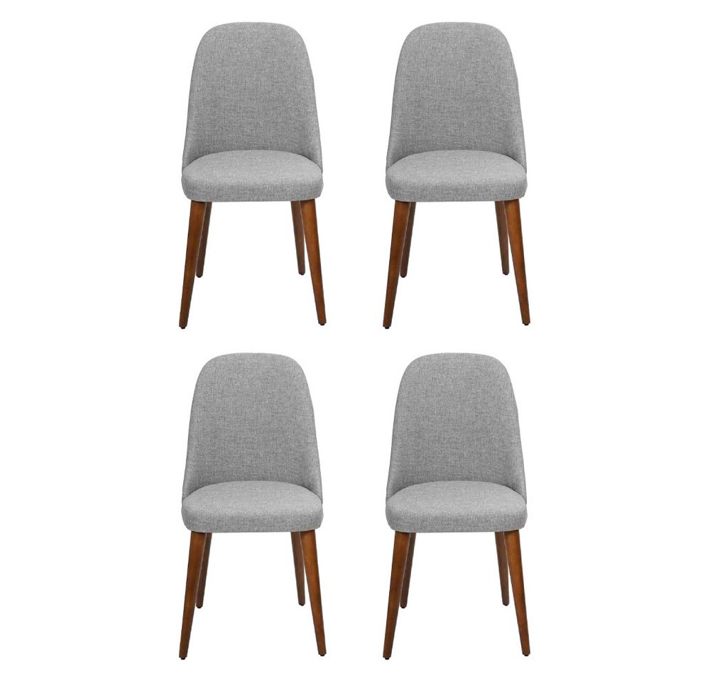 JVmoebel Esszimmerstuhl Moderne Luxus Esszimmerstühle im 4er Set in Grün, Made in Europa von JVmoebel