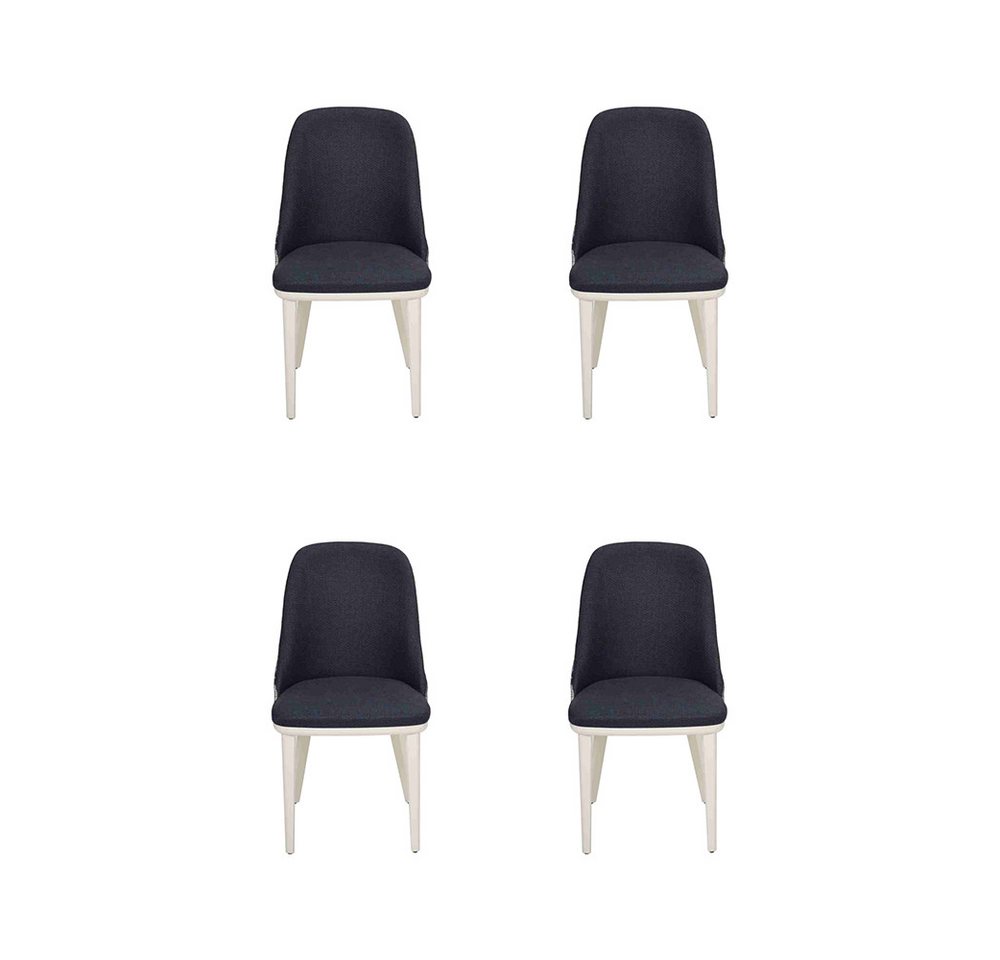 JVmoebel Esszimmerstuhl Moderne Luxus-Stühle für das Esszimmer - 4er Set Einrichtung (4 St), Made in Europa von JVmoebel
