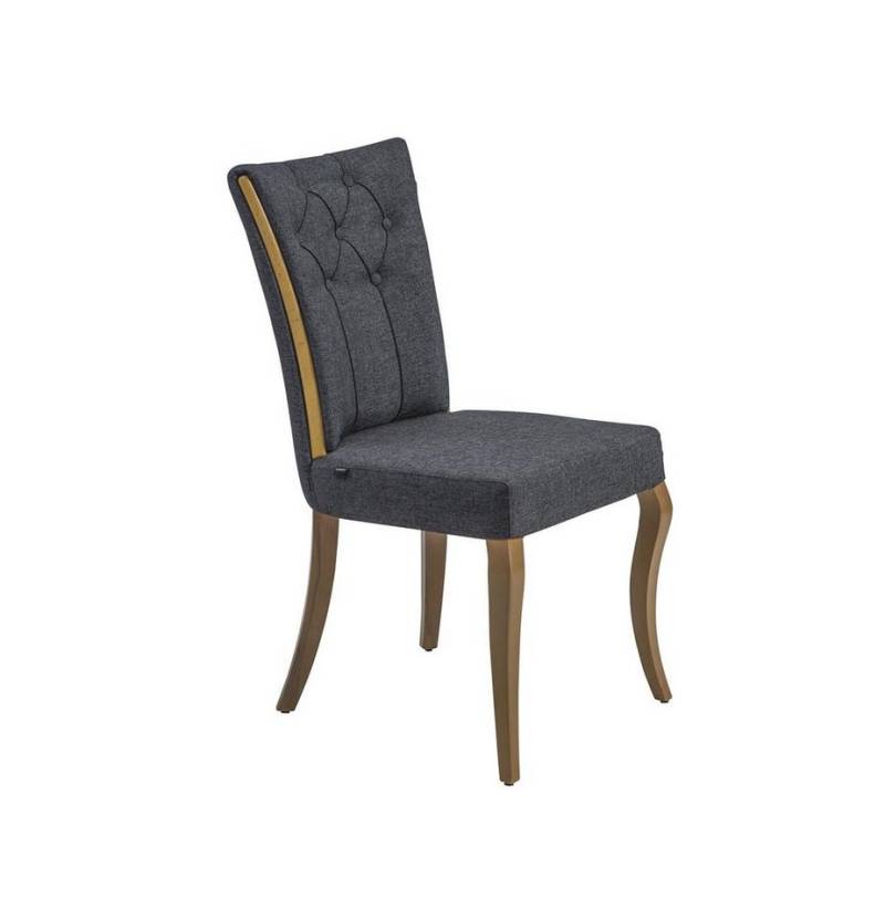 JVmoebel Esszimmerstuhl Moderne graue Designer-Stühle für das Esszimmer Möbel (1 St), Made in Europa von JVmoebel