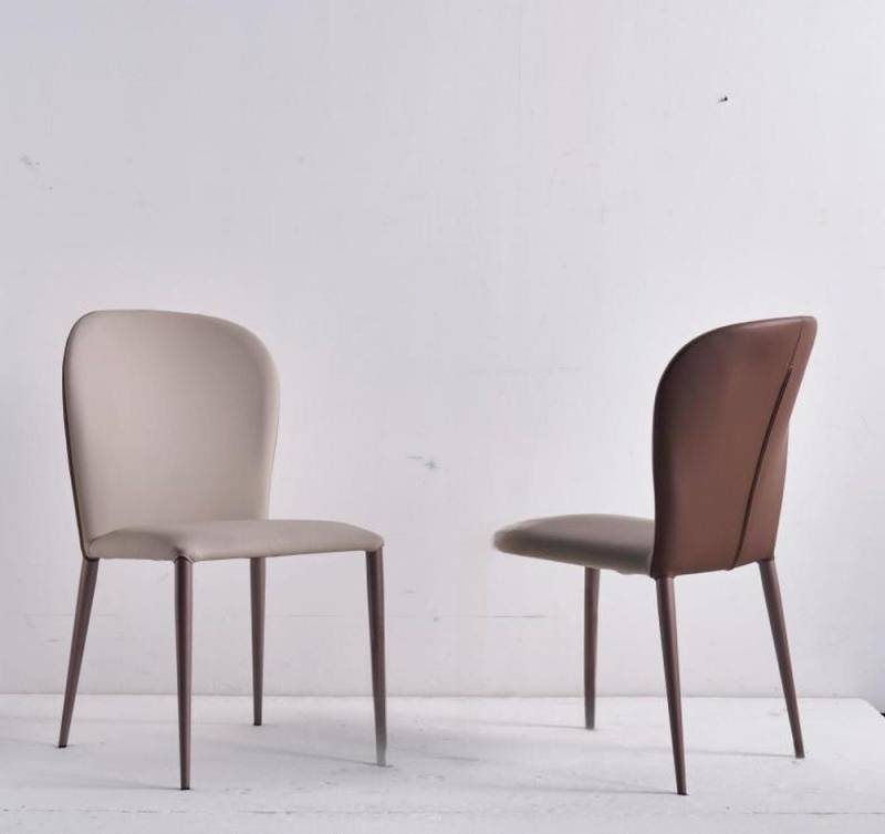 JVmoebel Esszimmerstuhl Moderner Beiger Designerstuhl aus Holz für das Esszimmer (1 St), Made in Europa von JVmoebel