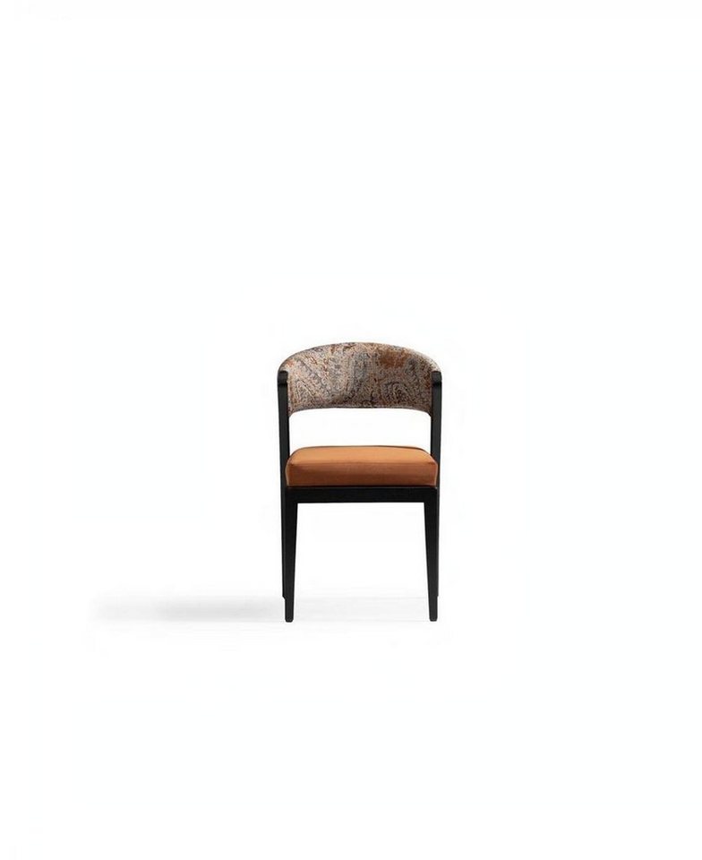 JVmoebel Esszimmerstuhl Orange Esszimmerstühle Stuhl Set 6x Stühle Gruppe Holz (6 St), Made in Europa von JVmoebel