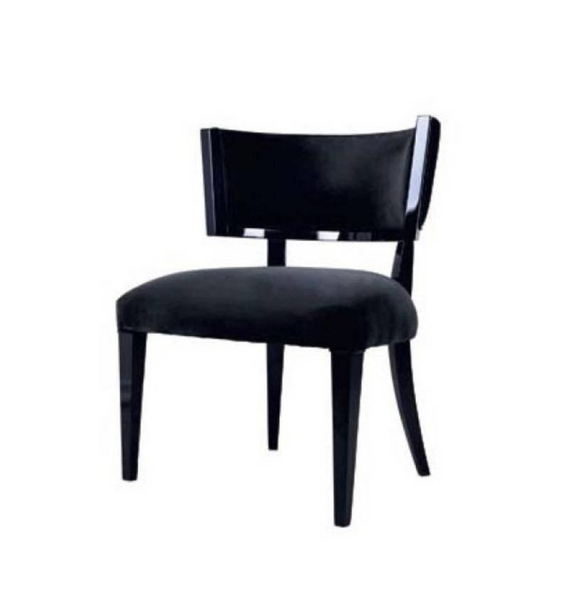 JVmoebel Esszimmerstuhl Schwarzer Holzstuhl - Moderner Esszimmer-Lehnstuhl, Made in Europa JVmoebel Esszimmerstuhl Schwarzer Holzstuhl - Moderner Esszimmer-Lehnstuhl, Made in Europa von JVmoebel