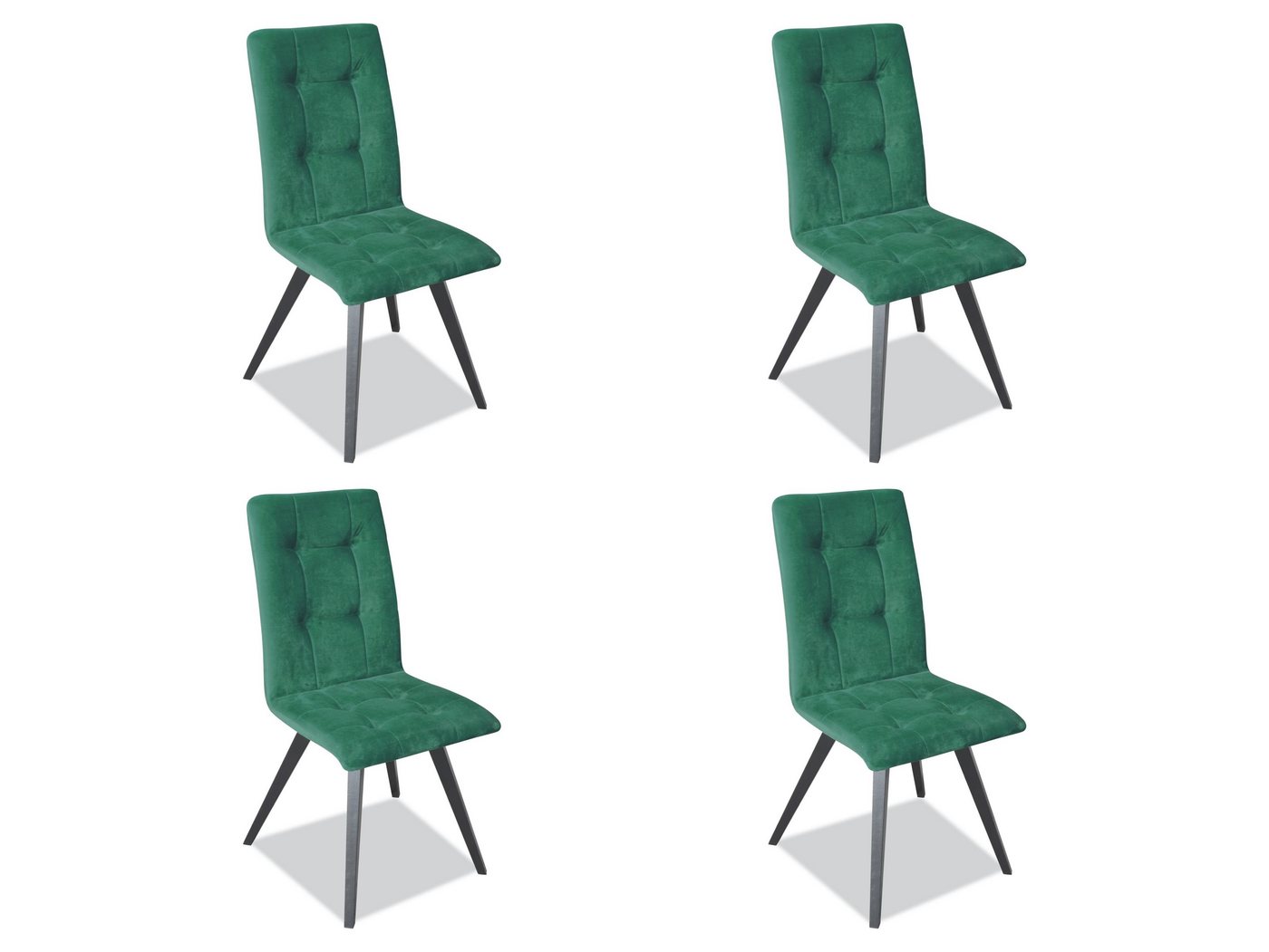 JVmoebel Esszimmerstuhl Set 4x Stühle Textil Polster Lehn Massiv Holz Esszimmer Sitz Möbel, Made in Europa JVmoebel Esszimmerstuhl Set 4x Stühle Textil Polster Lehn Massiv Holz Esszimmer Sitz Möbel, Made in Europa von JVmoebel