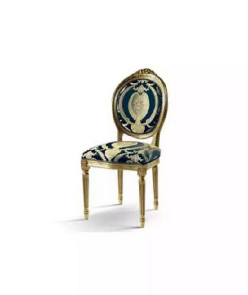 JVmoebel Esszimmerstuhl Stuhl Gold Esszimmer Modern Holz Design Elegantes Neu Kaufen (1 St), Made in Europa von JVmoebel