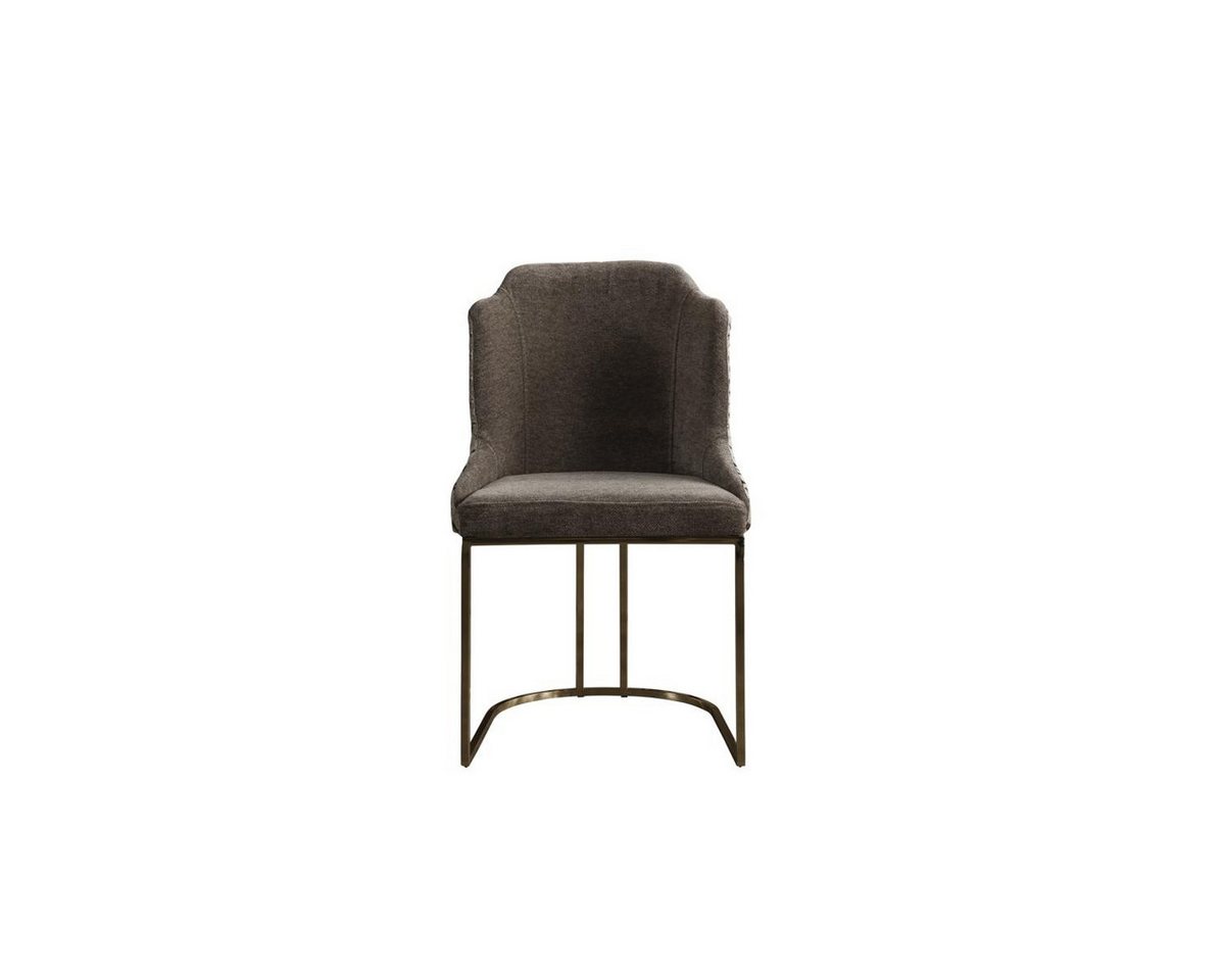 JVmoebel Esszimmerstuhl Stylischer Küchenstuhl aus Stoff mit Rückenlehne (1 St), Made in Europa von JVmoebel