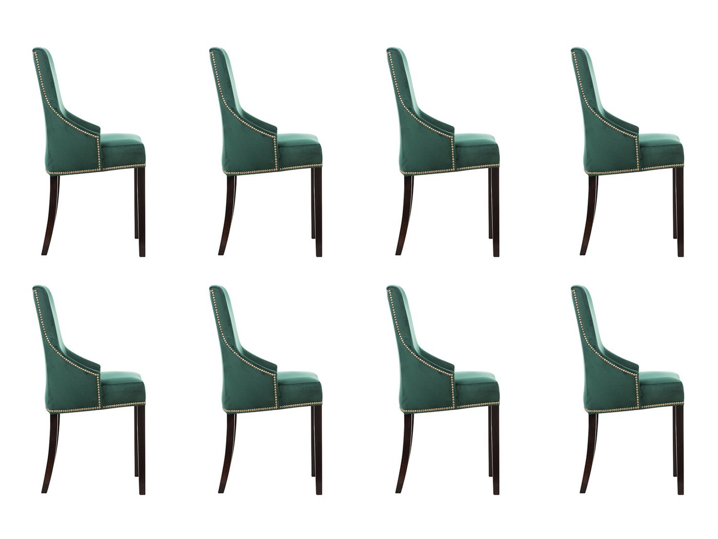 JVmoebel Esszimmerstuhl Stylisches Polsterstuhl Set - Design Sessel für Club und Wohnzimmer, Made in Europa von JVmoebel