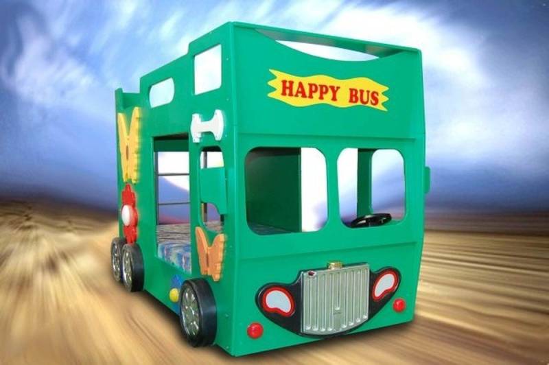 JVmoebel Etagenbett Hochbett für Kinder mit Matratze – Doppelstock-Jugendbett, Made in Europa von JVmoebel