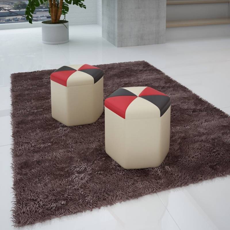 JVmoebel Pouf Design Polster Hocker Fußhocker Ottomane Sitz Chaise Gepolstert Pufa, Made in Europa von JVmoebel