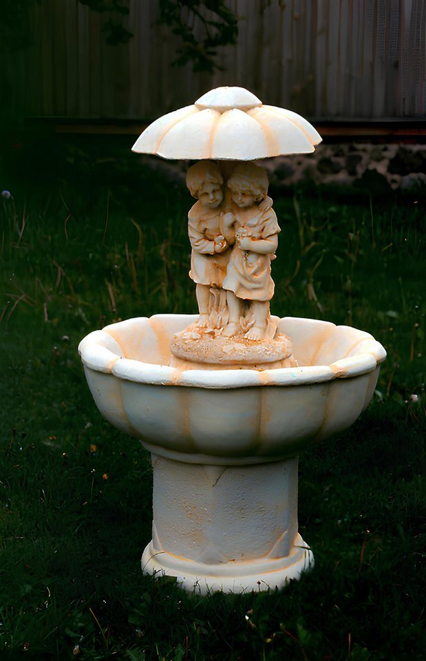 JVmoebel Gartenbrunnen Springbrunnen Fontäne Zierbrunnen Garten Deko Brunnen Steinguss, (Artikel 1031), Made in Europa von JVmoebel