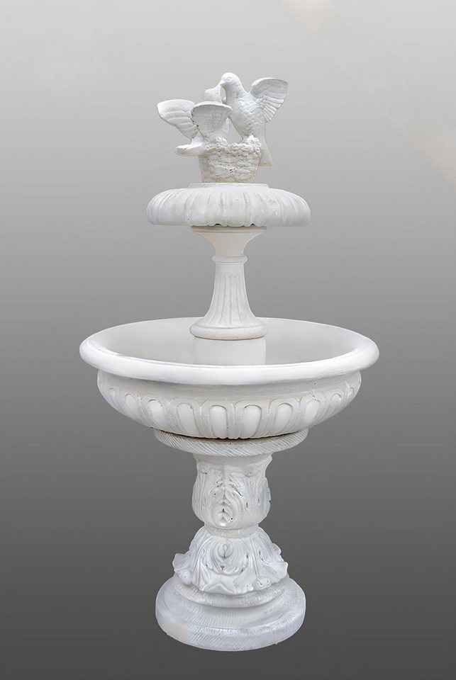 JVmoebel Gartenbrunnen Springbrunnen Fontäne Zierbrunnen Garten Deko Brunnen aus Steinguss, (Artikel 1093), Made in Europa von JVmoebel