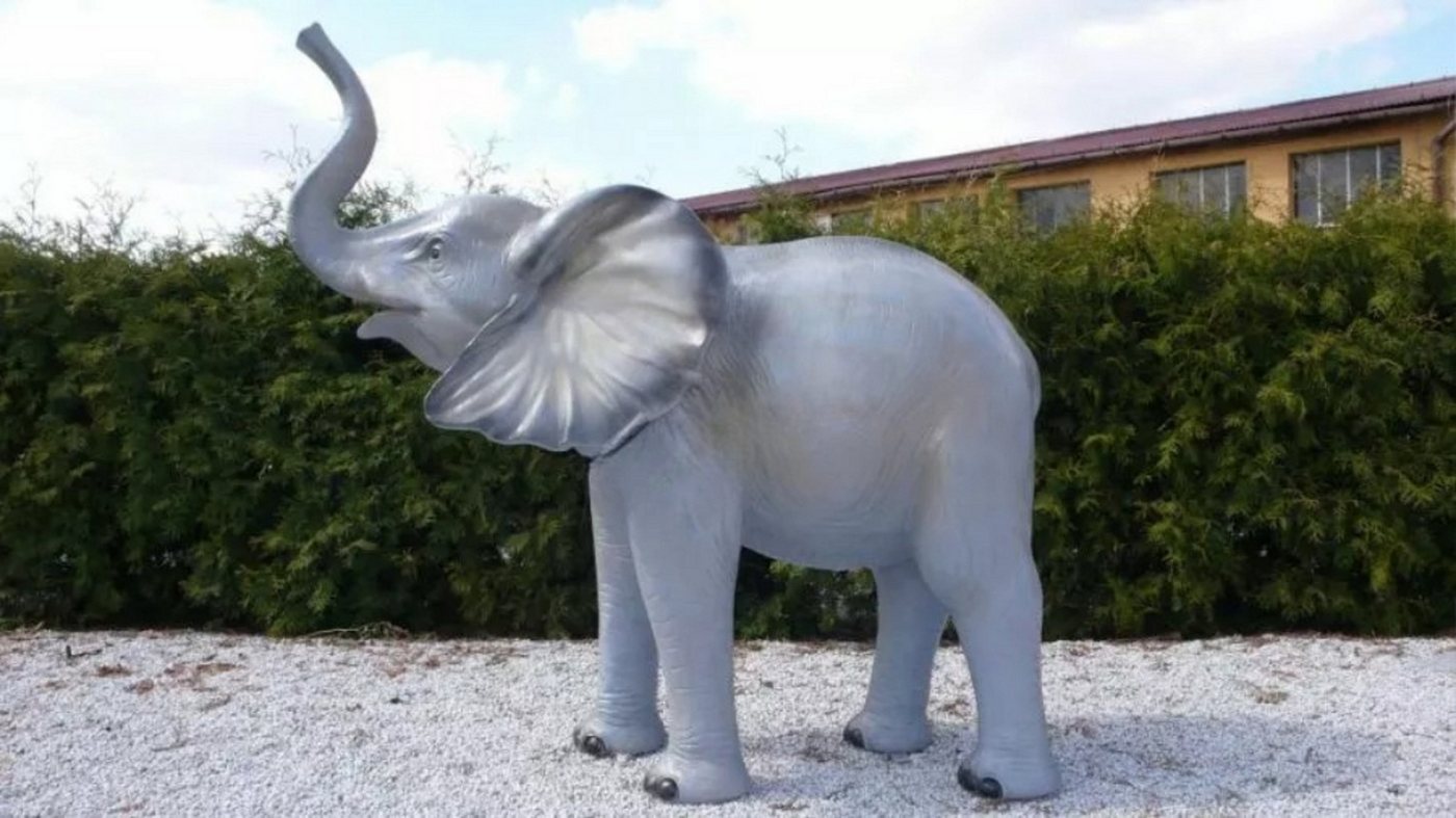 JVmoebel Gartenfigur Elefant Mitel Figur Statue Skulptur Figuren Skulpturen Garten Zoo, Made in Europa JVmoebel Gartenfigur Elefant Mitel Figur Statue Skulptur Figuren Skulpturen Garten Zoo, Made in Europa von JVmoebel