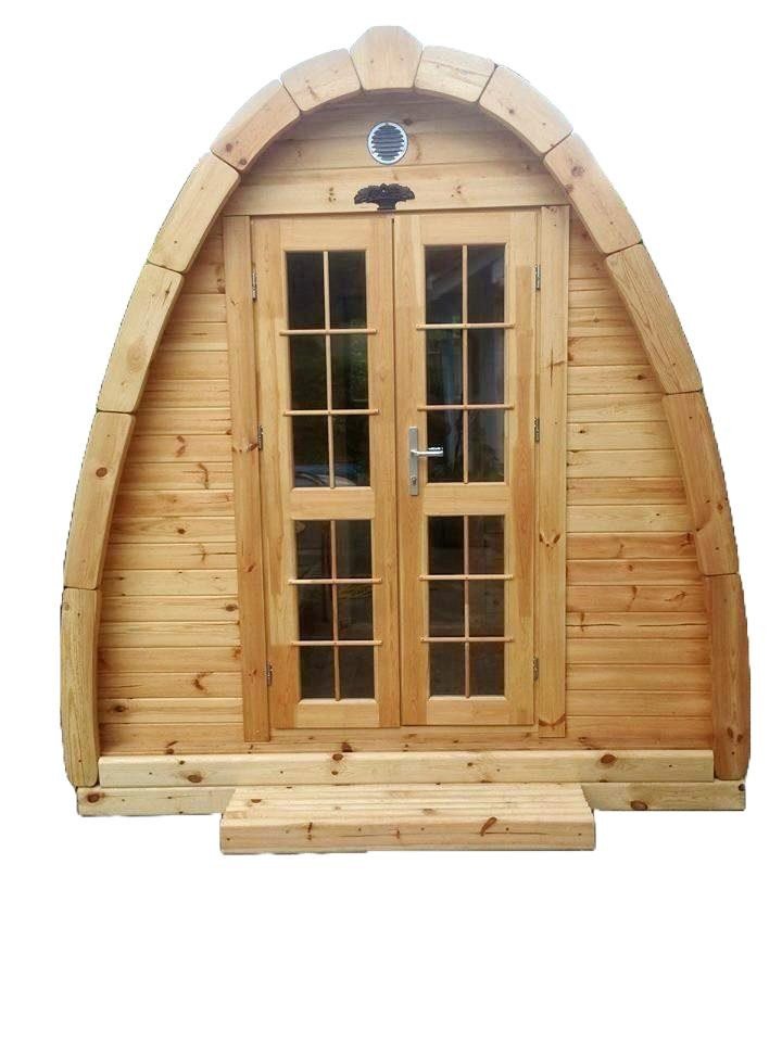 JVmoebel Gartenhaus Camping Haus 240cm Schlaf Kabine Garten Laube Campinghaus Hätte, BxT: 2.4x2.4 cm, (1x Gartenhaus), Made in Europa von JVmoebel