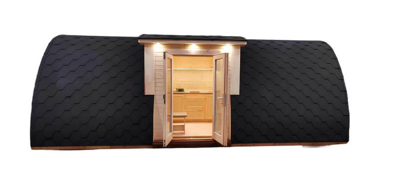 JVmoebel Gartenhaus Camping Haus 660cm Schlaf Kabine Garten Laube Campinghaus Hätte, (Camping Haus LCP662402), Made in Europa von JVmoebel