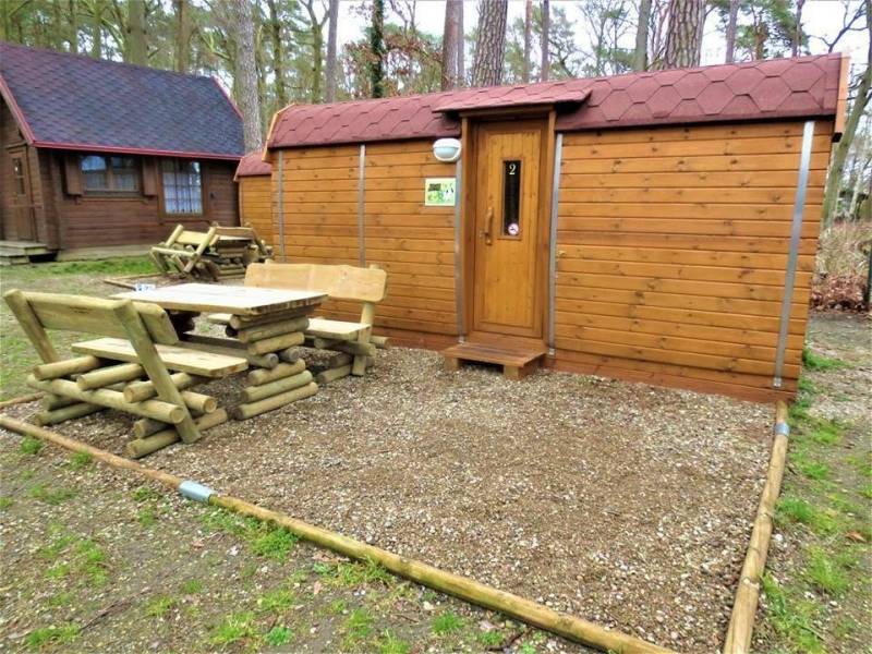 JVmoebel Gartenhaus Camping Haus Ferienhaus Winziges Fertighaus Holzhaus 230x480cm, BxT: 480x200 cm, Made in Europa von JVmoebel