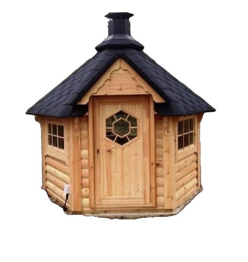 JVmoebel Gartenhaus Camping Platz Schlafplatz Haus Campingfass Ferienhaus Hütte, BxT: 2.3x3.5 cm, (1x Gartenhaus), Made in Europa von JVmoebel