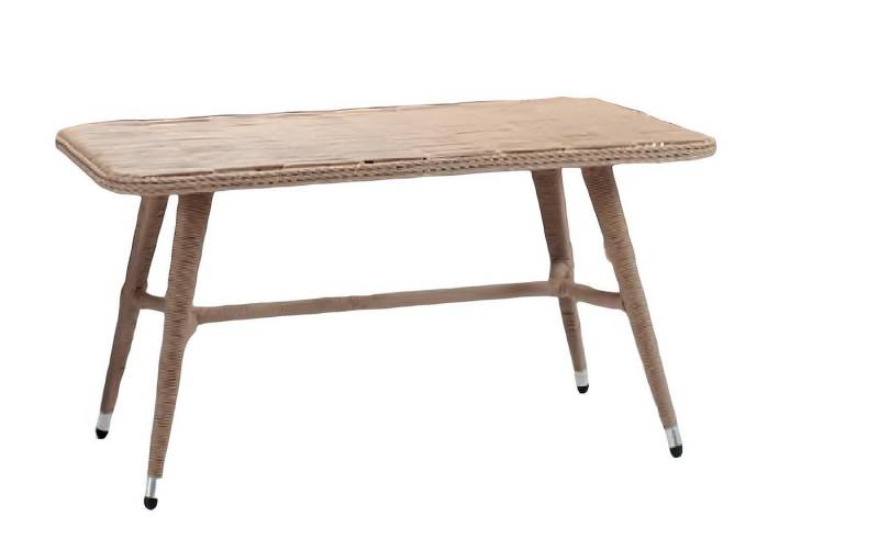 JVmoebel Gartentisch Couchtisch Braun Luxus Möbel Terrasse Design Hochwertig Rattan (Tisch), Made in Europa von JVmoebel