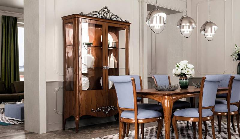 JVmoebel Glasvitrine Eckvitrine Holz für Esszimmer und Wohnzimmer mit Glasfront Made in Europa JVmoebel Glasvitrine Eckvitrine Holz für Esszimmer und Wohnzimmer mit Glasfront Made in Europa von JVmoebel