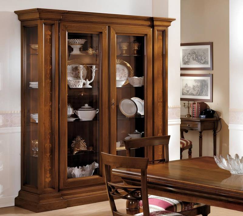 JVmoebel Glasvitrine Glaskabinet mit zwei Türen für das Wohnzimmer Möbel Schrank Made in Europa JVmoebel Glasvitrine Glaskabinet mit zwei Türen für das Wohnzimmer Möbel Schrank Made in Europa von JVmoebel