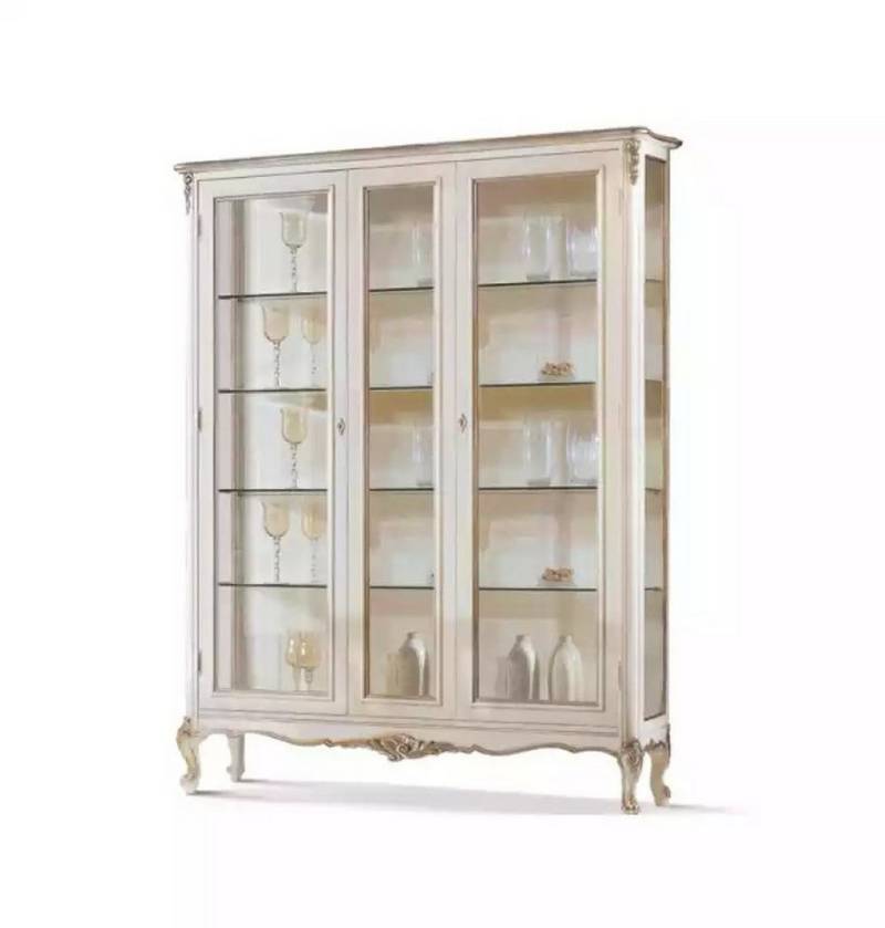 JVmoebel Glasvitrine Holz Vitrine Design Möbel für Esszimmer - Moderne Anrichte (1-St., 1x Vitrine) Made in Italy von JVmoebel