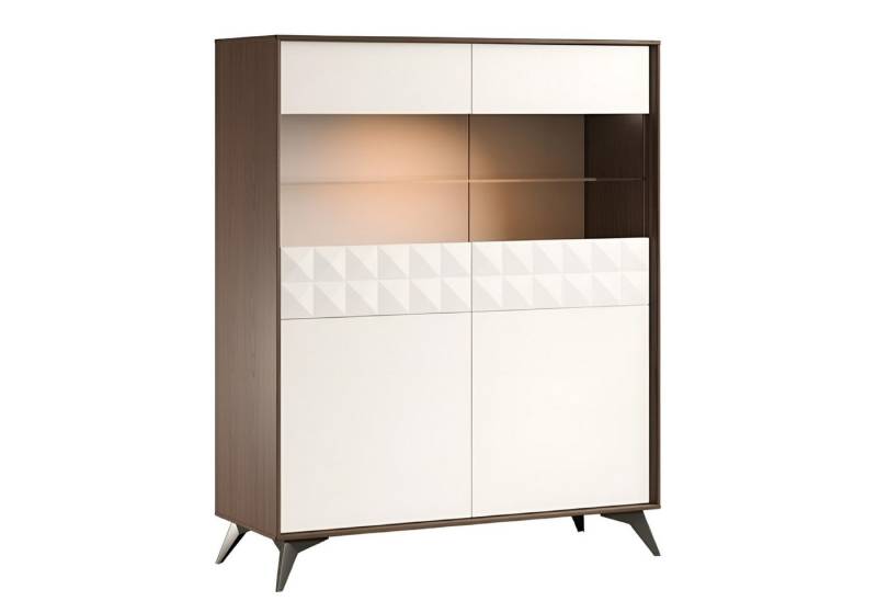 JVmoebel Glasvitrine Kommode Sideboard Kommoden xxl Design Neu Sideboard Wohnzimmer Made in Europa von JVmoebel