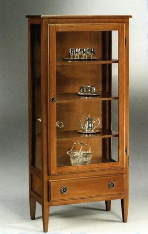 JVmoebel Glasvitrine Vitrine Anrichte Schrank Regal Stil Wohnzimmer Glasschrank Vitrinen Made in Europa von JVmoebel