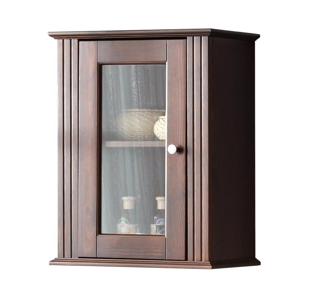 JVmoebel Hängeschrank Braunes Badmöbel-Regal aus Holz für Ihr Badezimmer Made in Europa JVmoebel Hängeschrank Braunes Badmöbel-Regal aus Holz für Ihr Badezimmer Made in Europa von JVmoebel