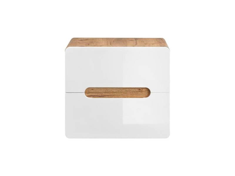 JVmoebel Hängeschrank Schrank Eiche Weiß Regale Wandschrank Modern Neu Made in Europa von JVmoebel
