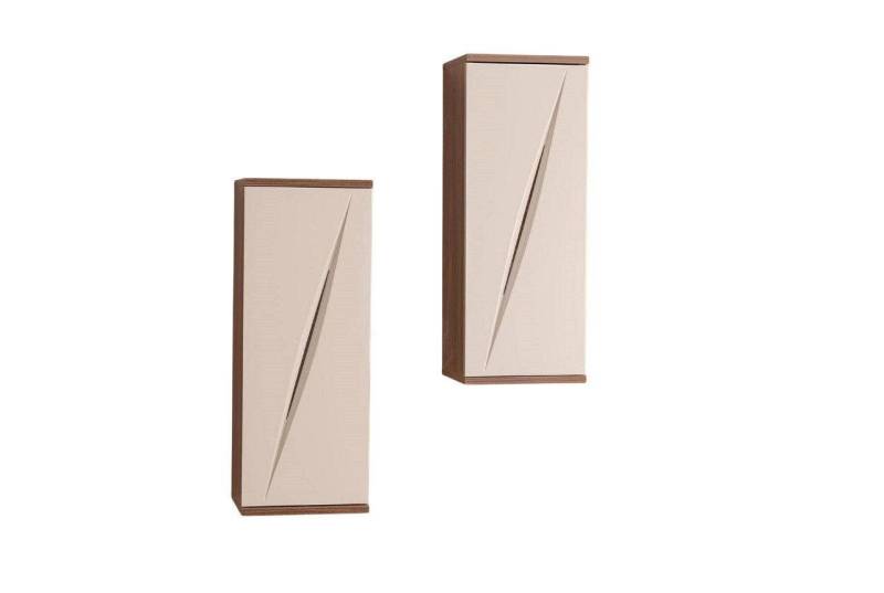 JVmoebel Hängeschrank Holzmöbel 2x Wandschrank Design Wohnzimmer Modern Luxus Einrichtung (2-St., 2x Wändschranke) Made in Europa von JVmoebel