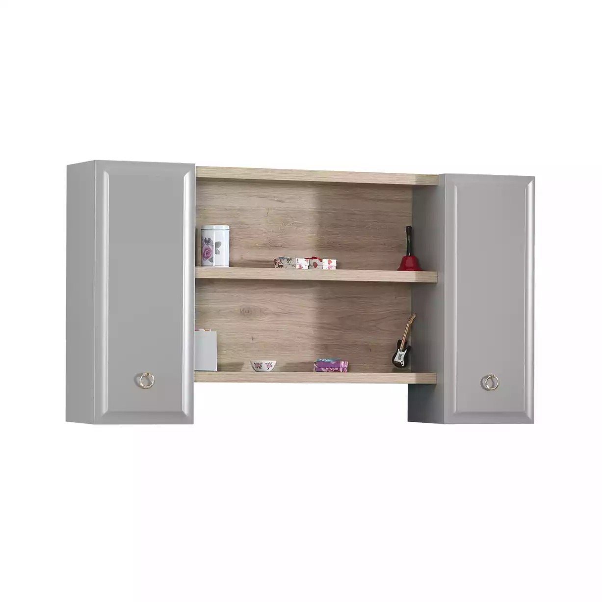 JVmoebel Hängeschrank Moderner Holz-Wandschrank für Kinderzimmer – Graues Bücherregal Made in Europa JVmoebel Hängeschrank Moderner Holz-Wandschrank für Kinderzimmer – Graues Bücherregal Made in Europa von JVmoebel
