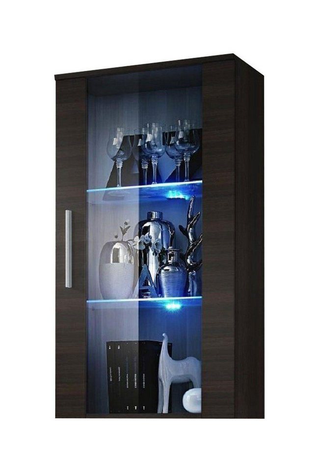 JVmoebel Hängevitrine Hänge Vitrine Wohnzimmer Wandschrank Luxus Modern Einrichtung Möbel (1-St., 1x Hänge Vitrine) Made in Europa von JVmoebel