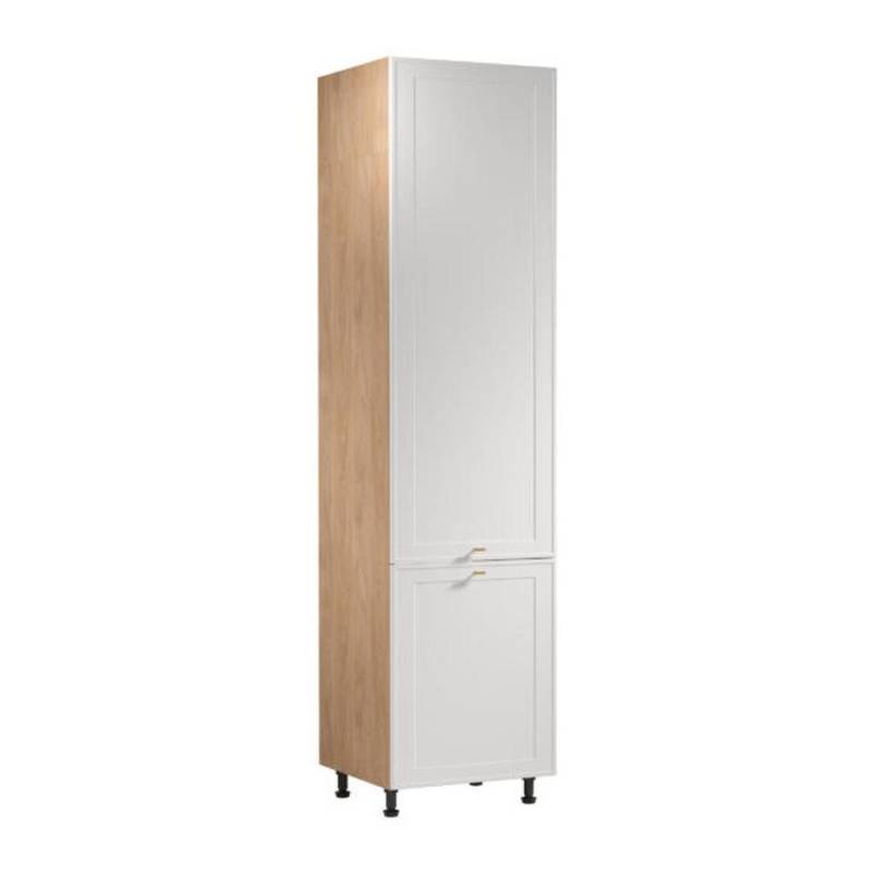 JVmoebel Hochschrank Beige Schrankmodul für Einbaukühlschrank aus Holz – Küchenschrank (1-St) Made in Europe von JVmoebel