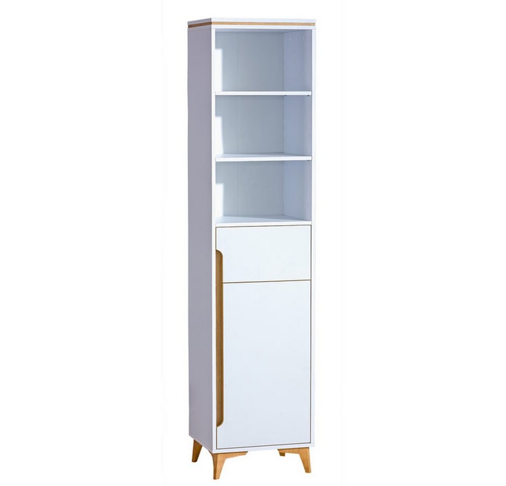 JVmoebel Hochschrank Designer Vitrine Schrank Regal Wohnzimmer Kommode mit Glas Türen Made in Europe von JVmoebel