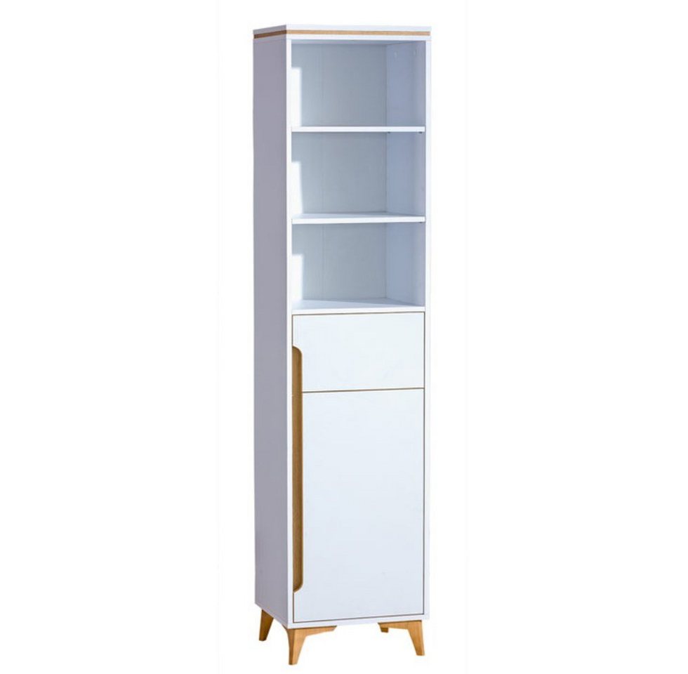 JVmoebel Hochschrank Vitrine Anrichte Schrank Regal Modern Stil Wohnzimmer Kommoden von JVmoebel