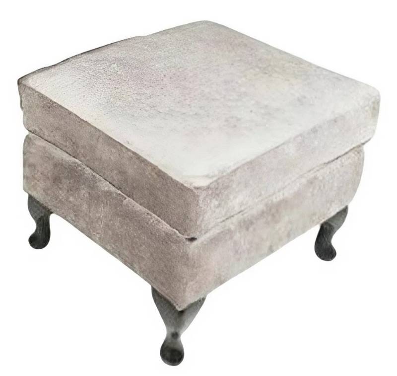 JVmoebel Hocker Beige Hocker Polster Sitz Textil Relax Beistell Sofa Beige, Made in Europa von JVmoebel