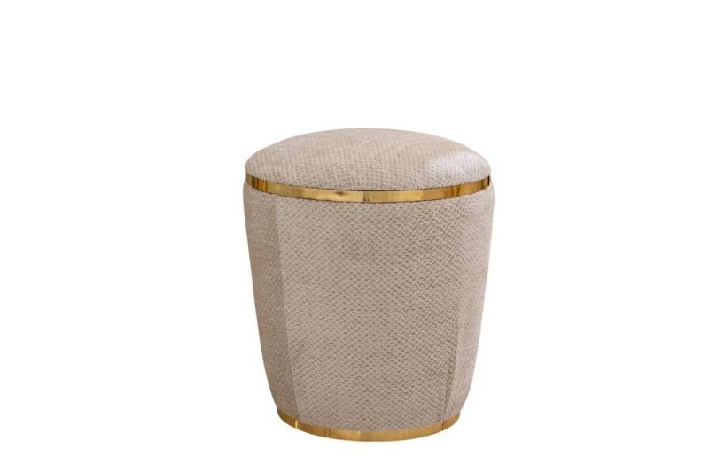 JVmoebel Hocker Beiger Holz Pouf modern dekorativ vielseitig Sitzhocker, Made in Europe JVmoebel Hocker Beiger Holz Pouf modern dekorativ vielseitig Sitzhocker, Made in Europe von JVmoebel
