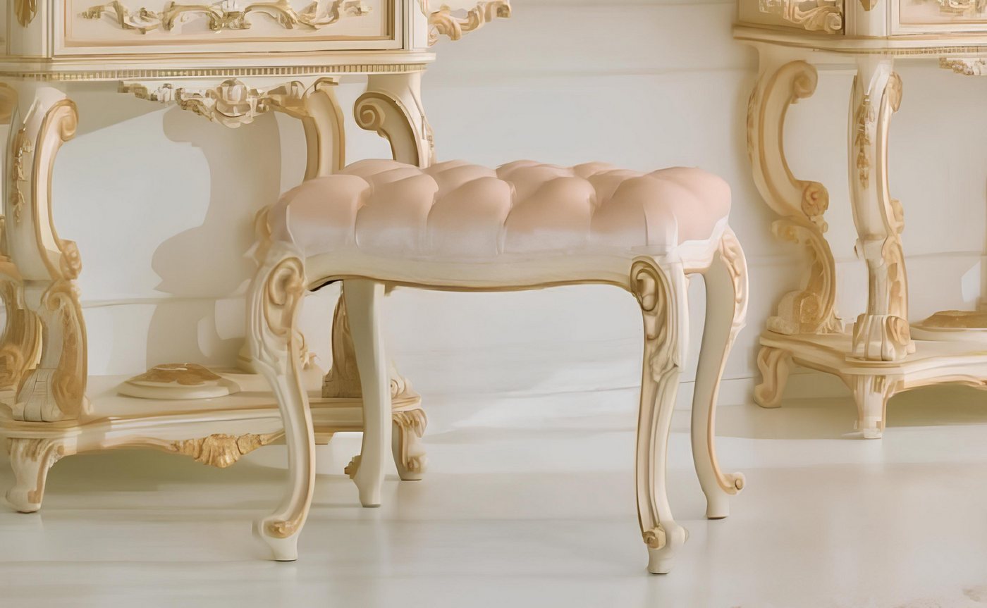 JVmoebel Hocker Chesterfield Beistellhocker Luxus Sitzer Polster Wohnzimmer (Hocker), Made in Italy von JVmoebel