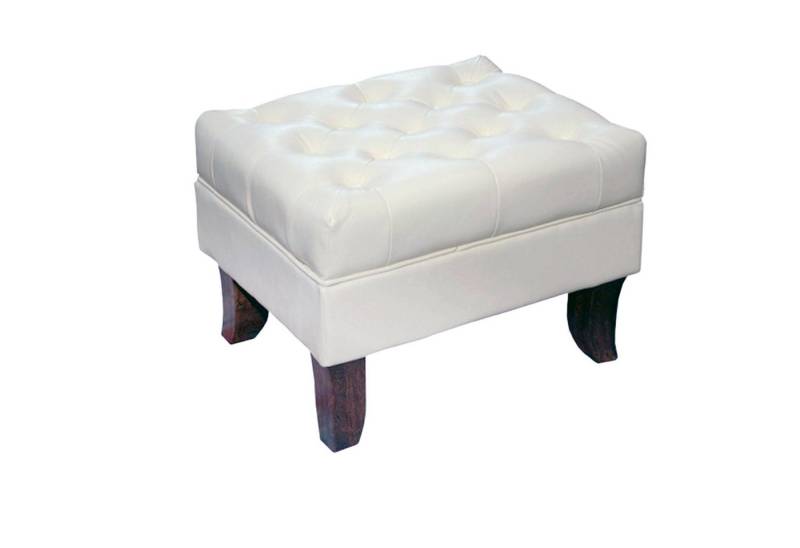 JVmoebel Polsterhocker Chesterfield Hocker Leder Polster Fußhocker Chaise Ottomane Relax Pouf (DOCK HOCKER CHESTERFIELD), Made in Europa von JVmoebel