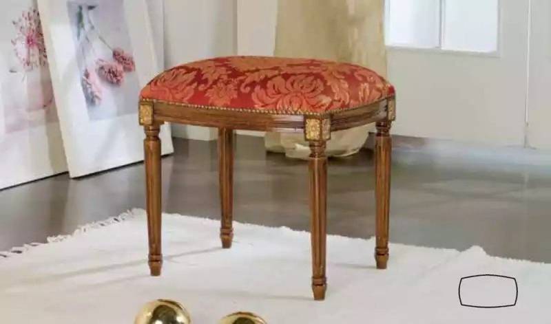 JVmoebel Hocker Exklusiver Designer Hocker aus edlem Textil und Neuheit (Hocker), Made in Europa von JVmoebel