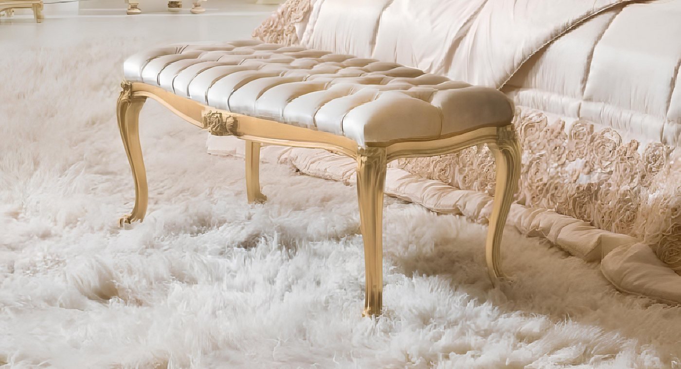 JVmoebel Hocker Chesterfield Beistellhocker Luxus Sitzer Polster Möbel Wohnzimmer (Hocker), Made in Italy von JVmoebel