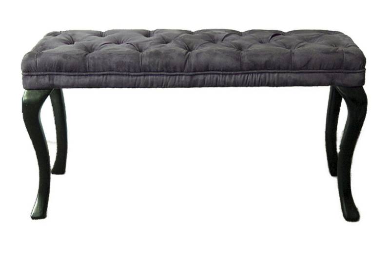 JVmoebel Hockerbank Hocker Chesterfield Beistellhocker Ottomane Couch Leder Stoff TORBAY (1 St., TORBAY III HOCKER CHESTERFIELD), Made in Europa von JVmoebel