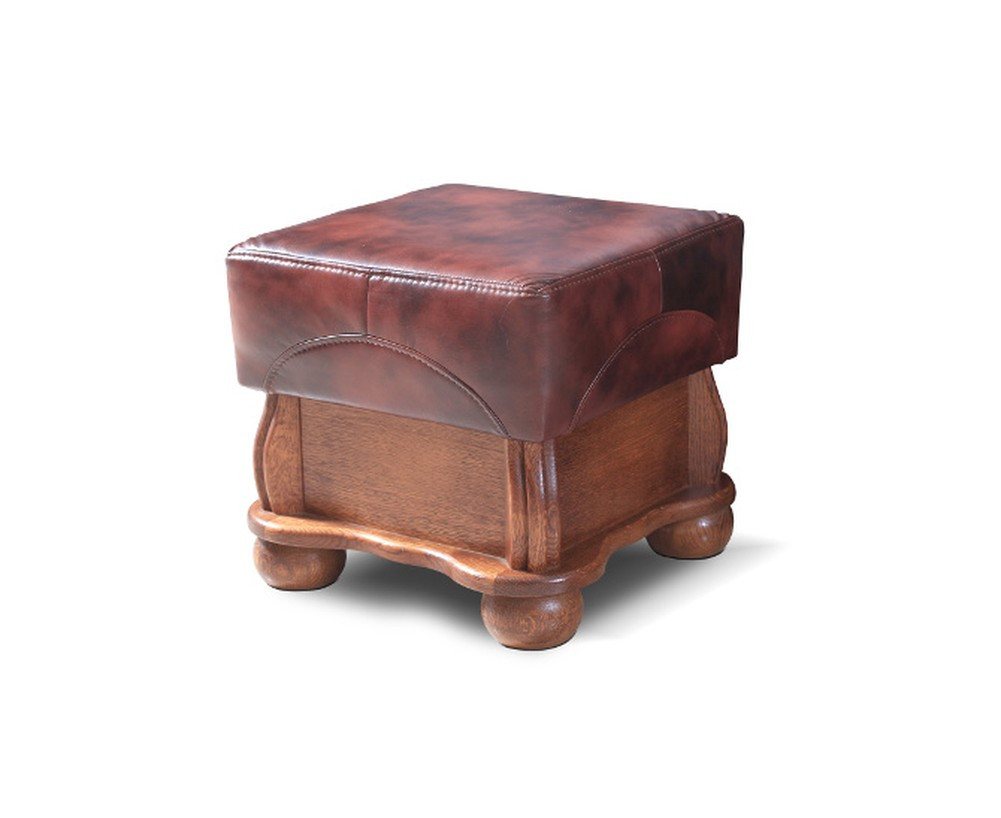 JVmoebel Hocker Leder/Textil Ottomanen Hocker in Braun – XXL Lounge Club Pufe, Made in Europa JVmoebel Hocker Leder/Textil Ottomanen Hocker in Braun – XXL Lounge Club Pufe, Made in Europa von JVmoebel