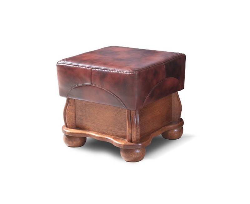 JVmoebel Hocker Leder/Textil Ottomanen Hocker in Braun – XXL Lounge Club Pufe, Made in Europa JVmoebel Hocker Leder/Textil Ottomanen Hocker in Braun – XXL Lounge Club Pufe, Made in Europa von JVmoebel