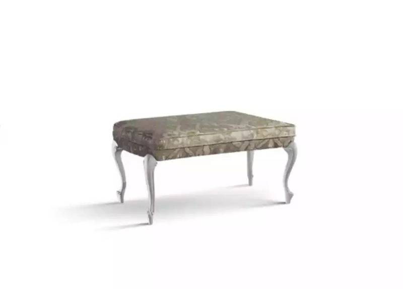 JVmoebel Hocker Luxus Hocker Bank Grau - Elegante Möbel für Ihr Zuhause (1 St., Hocker), Made in Europa von JVmoebel