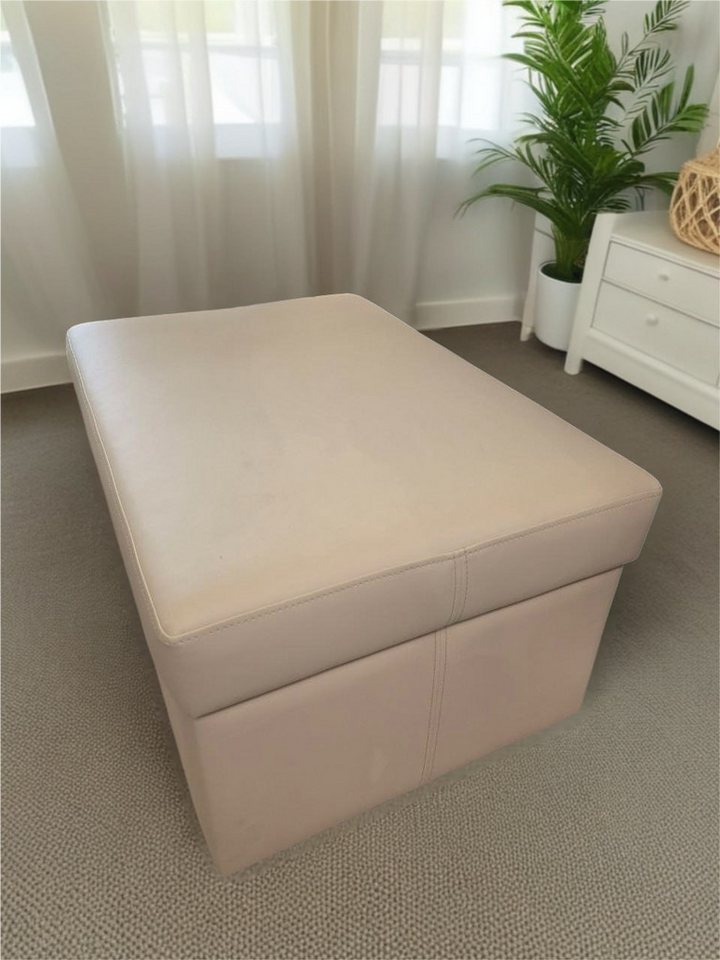 JVmoebel Hocker Pouf Beistellhocker Fußhocker Ottomane Wohnzimmer Möbelhocker Sofort (1 St., Hocker), Made in Europa von JVmoebel