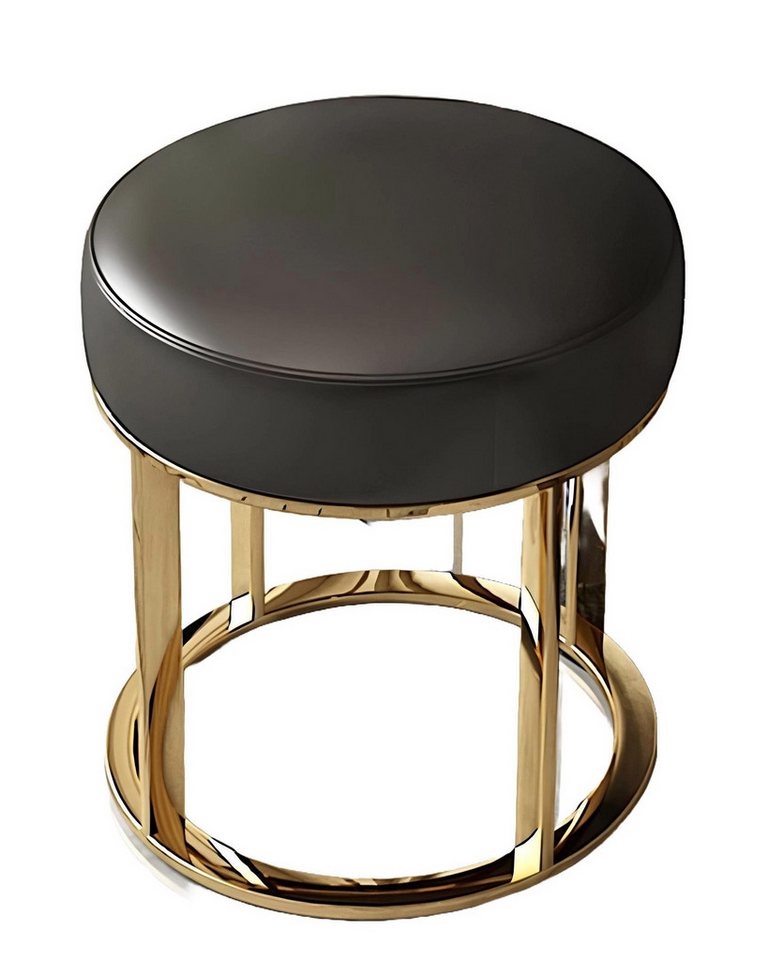JVmoebel Hocker Rund Designer Hocker Polsterhocker Fuß Ablage Möbel Wohnen Sitzbänke (Hocker), Made in Europa von JVmoebel