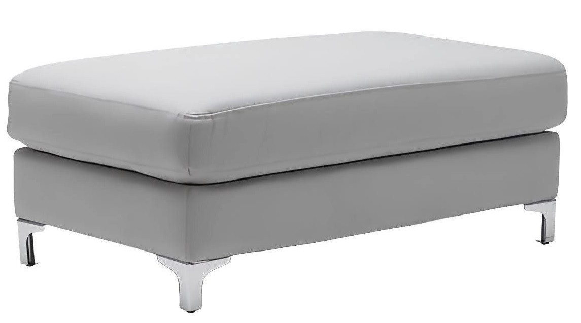 JVmoebel Polsterhocker XXL Club Fußhocker Lounge Hocker Ottomane Pufa ´Textil Ottoman (Hocker Genova), Made in Europa von JVmoebel