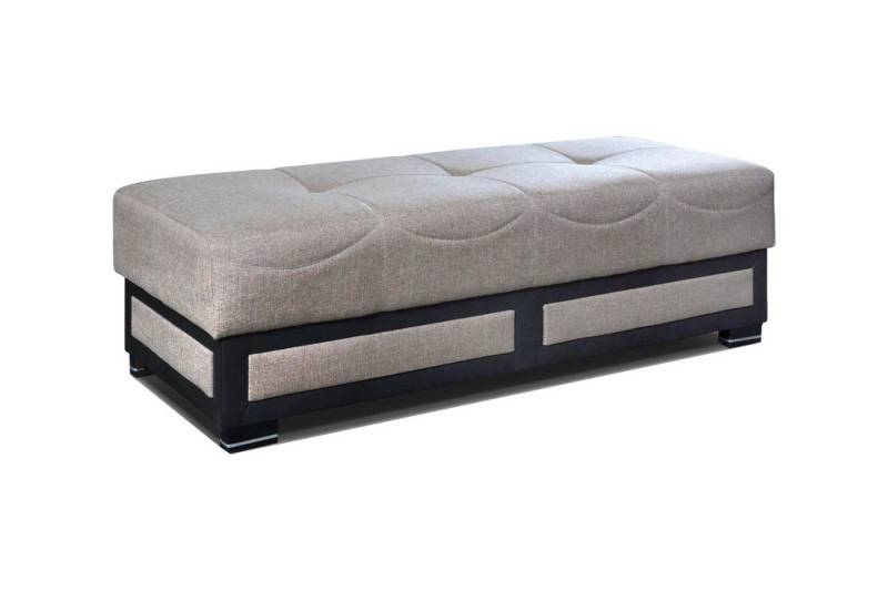 JVmoebel Hockerbank Beige Polsterhocker Sitzbank Puffs Möbel Sitzmöbel, Made in Europa JVmoebel Hockerbank Beige Polsterhocker Sitzbank Puffs Möbel Sitzmöbel, Made in Europa von JVmoebel