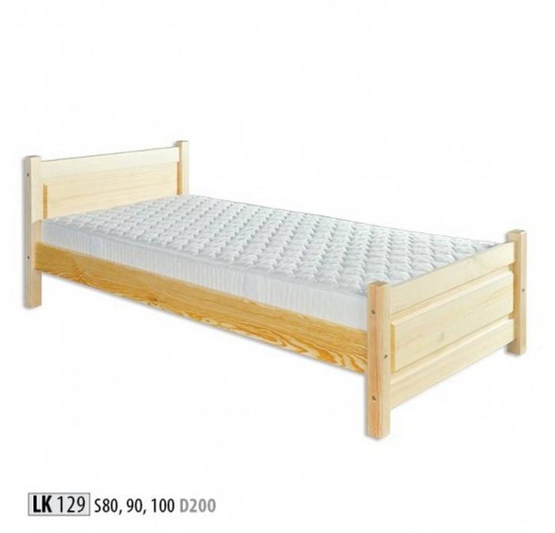 JVmoebel Holzbett Massivholzbett aus Vollholz für Senioren - Einzelbett, Made in Europa JVmoebel Holzbett Massivholzbett aus Vollholz für Senioren - Einzelbett, Made in Europa von JVmoebel