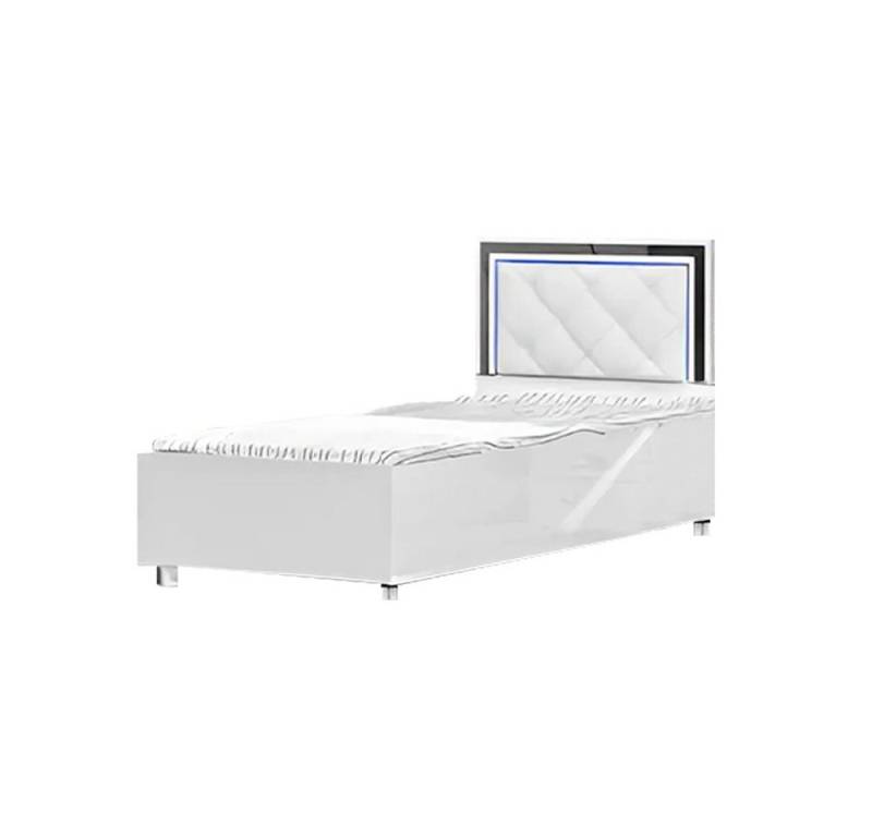 JVmoebel Jugendbett Bett Led Beleuchtung Kinderbett Tagesbett Schlummerbett Nachtlicht (1-tlg., Bett), Made in Europa von JVmoebel