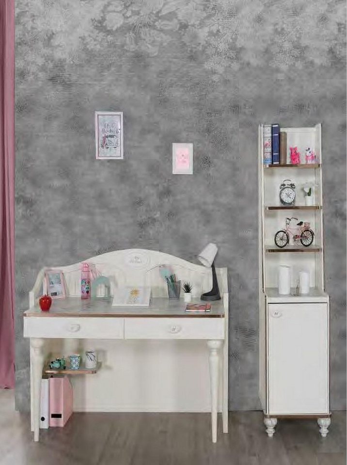 JVmoebel Jugendzimmer-Set Bücherregal Schreibtisch Möbel Regalen im Kinderzimmer 2tlg. Set, Made in Europa von JVmoebel